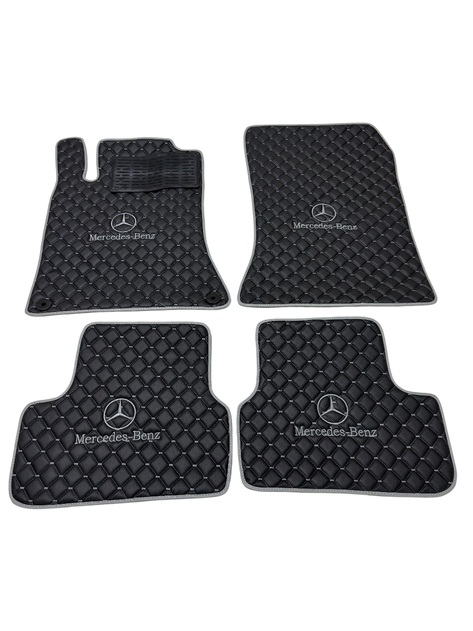 For Mercedes Benz Car Floor Mats Custom fit Leather for all Mercedes Benz Model Waterproof Carpet Liner