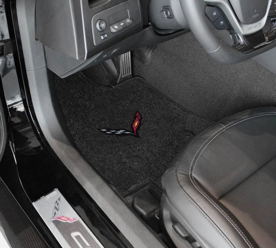 For Corvette C7 (2014-2019) Model Carpet Car Floor Mats Custom fit for Corvette C7 Model Carpet Liner