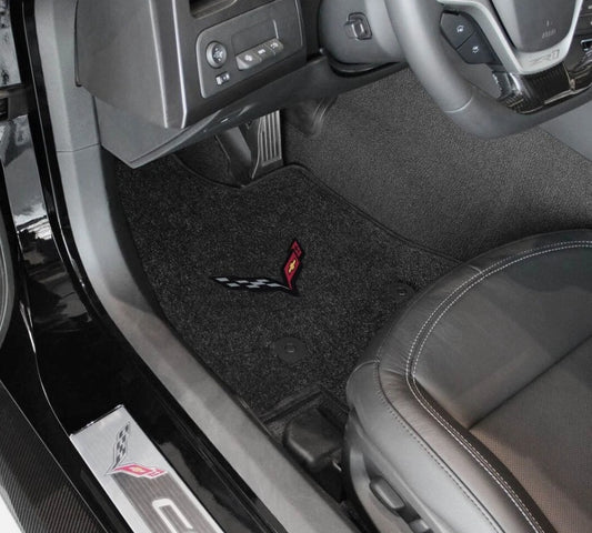 For Corvette C7 (2014-2019) Model Carpet Car Floor Mats Custom fit for Corvette C7 Model Carpet Liner