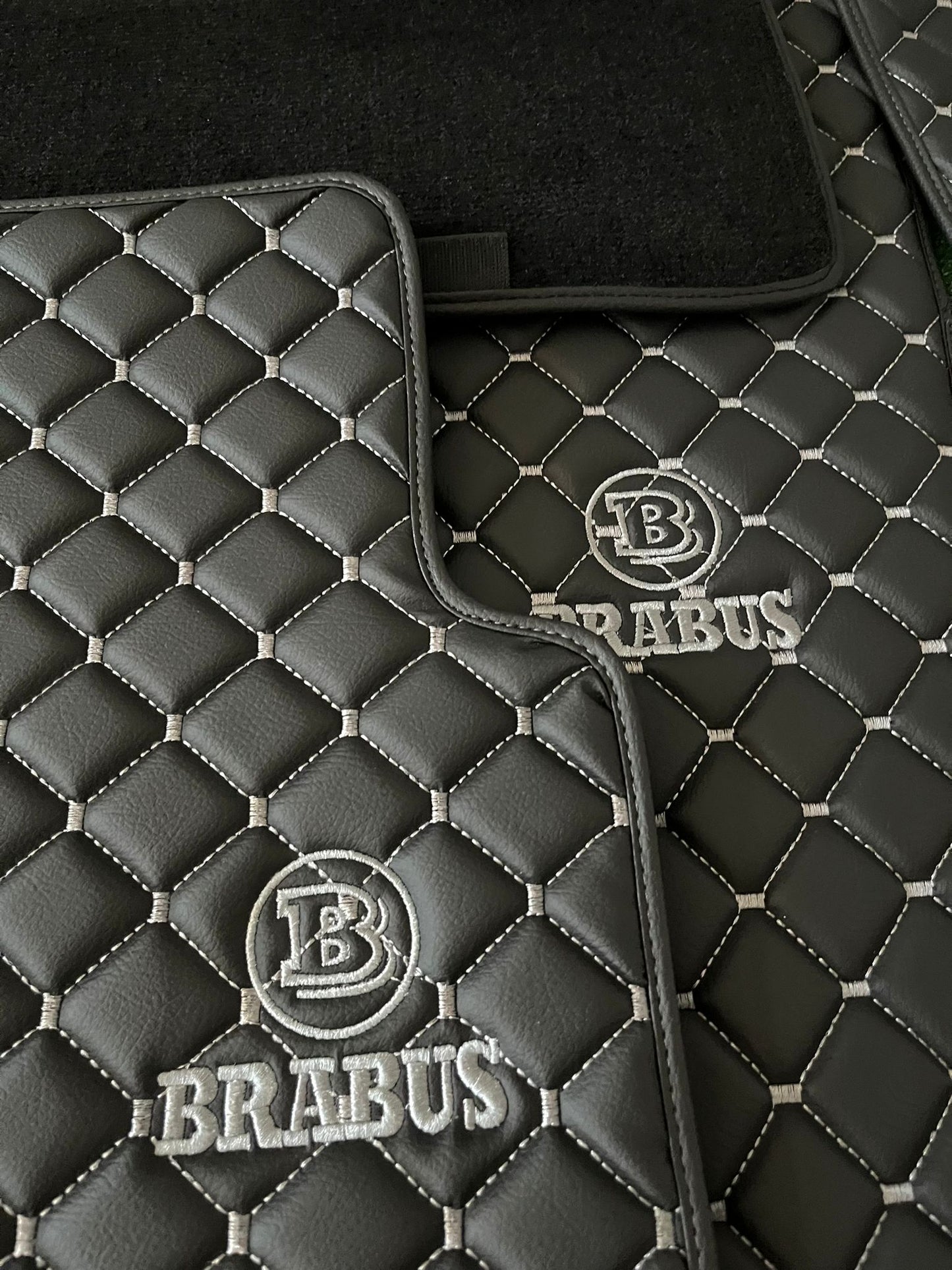 For BRABUS Car Floor Mats Custom fit Leather for all Brabus Model Waterproof Carpet Liner