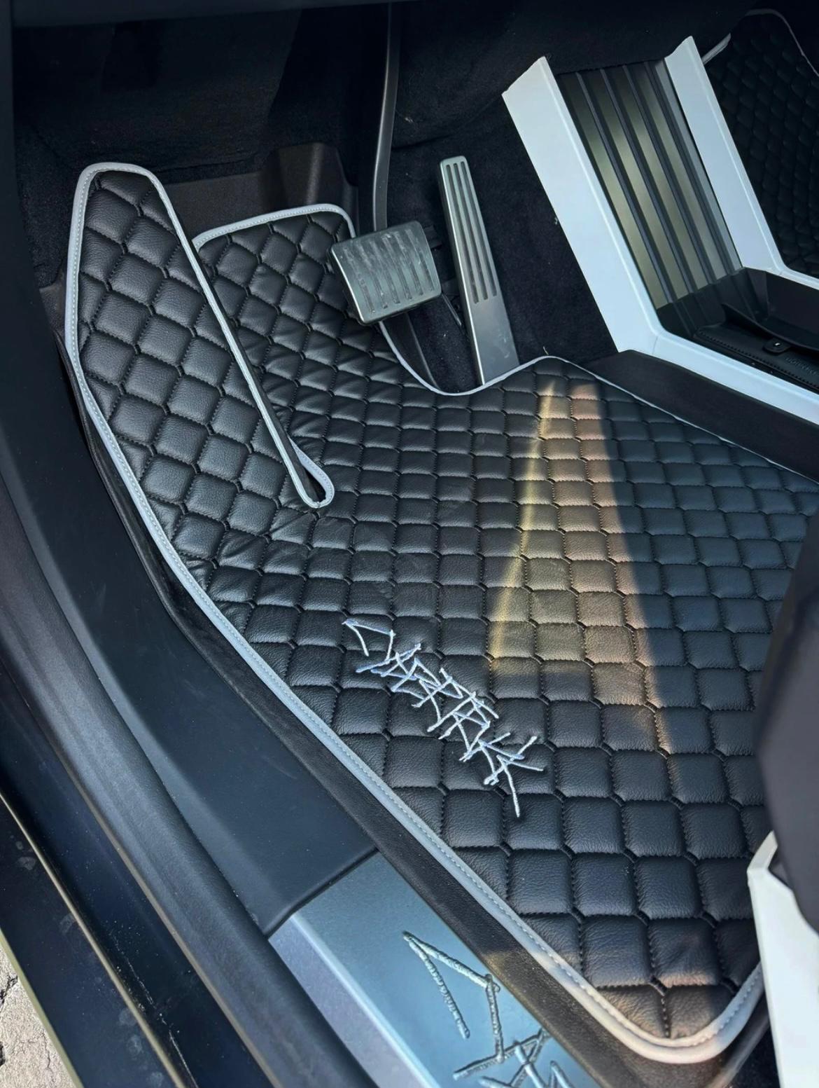 For Cybertruck Car Floor Mats Custom fit Leather for all Cybertruck Waterproof Carpet Liner