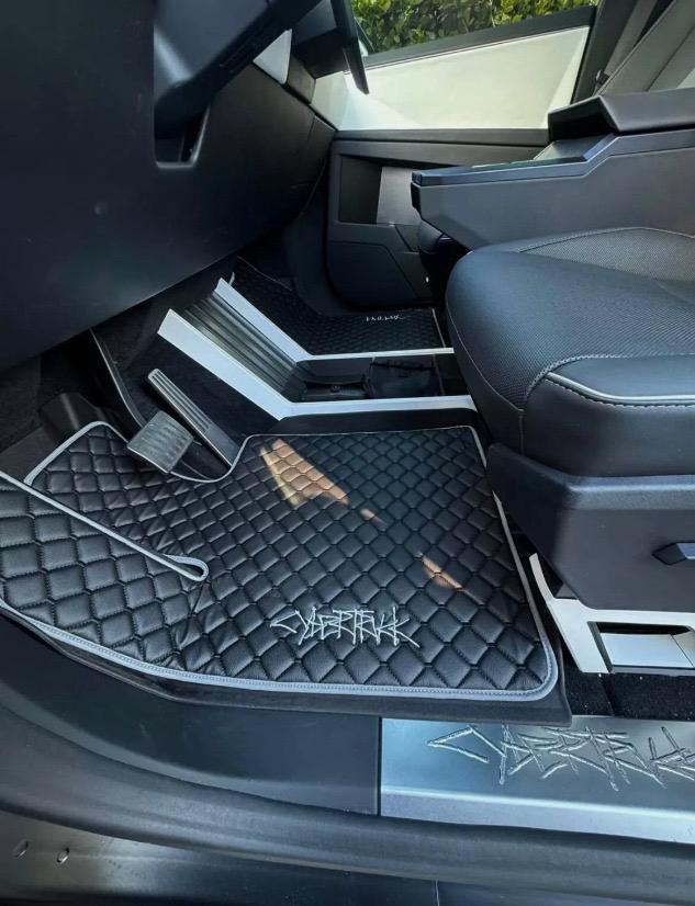For Cybertruck Car Floor Mats Custom fit Leather for all Cybertruck Waterproof Carpet Liner