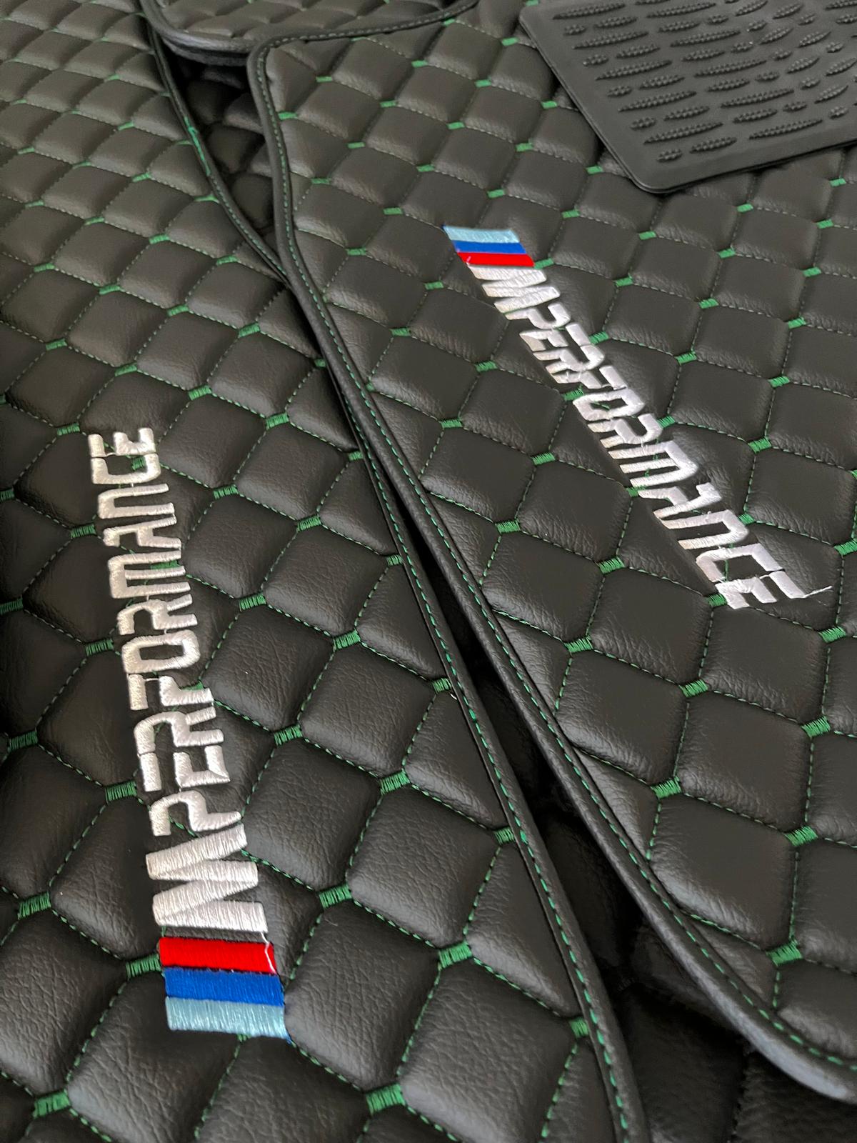 For all BMW M5 Car Floor Mats Custom fit Leather for all BMW M Performance Waterproof Carpet Liner