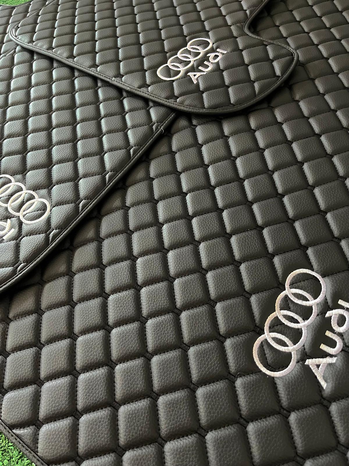 For Audi Car Floor Mats Custom fit Leather for all Audi Model Waterproof Carpet Liner