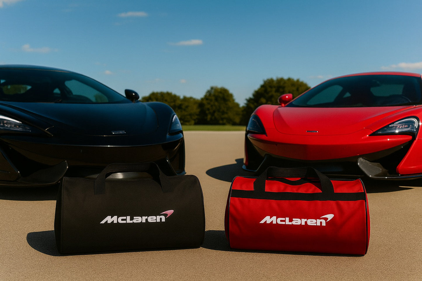 Luxury Mclaren Duffle - Trunk Bag 30x50 cm