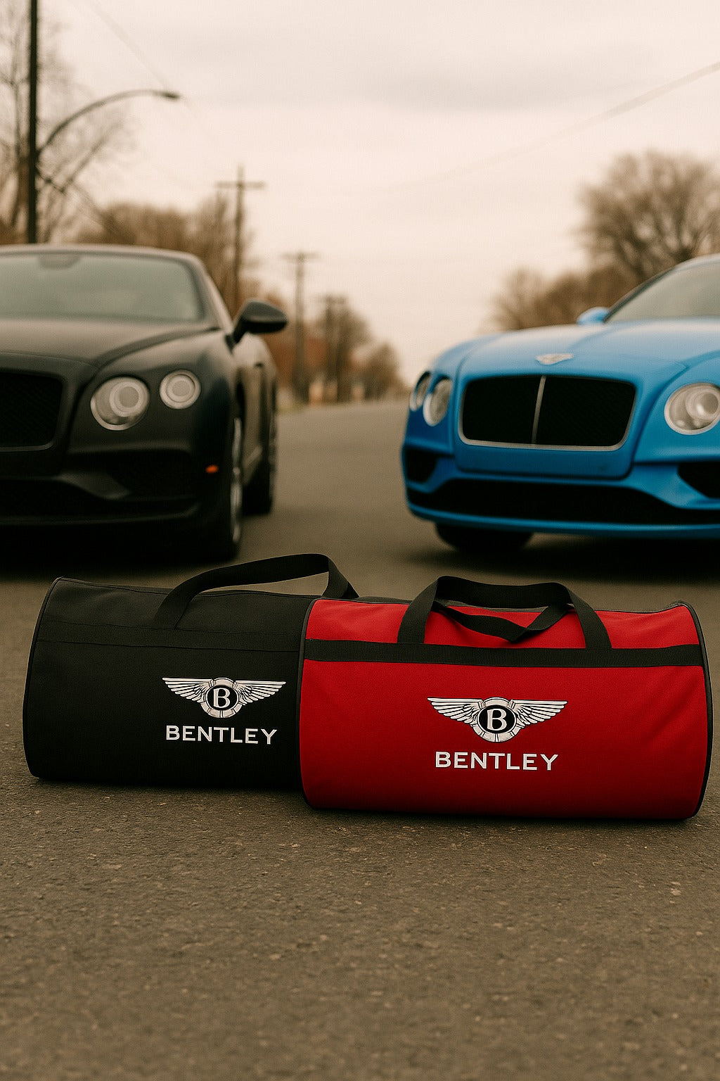 Luxury Bentley Duffle - Trunk Bag 30x50 cm