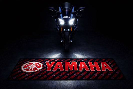Yamaha Premium Motorcycle Mat – Non-Slip, Soft & Durable (32x87 Inch)