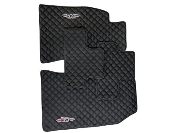 For Mini Cooper John Cooper Works R50 (2001-2006) Car Floor Mats Custom fit Leather for all Mini Cooper Waterproof Carpet Liner