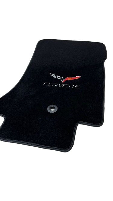 For Corvette C6 Model Carpet Car Floor Mats Custom fit for Corvette C6 Model Carpet Liner
