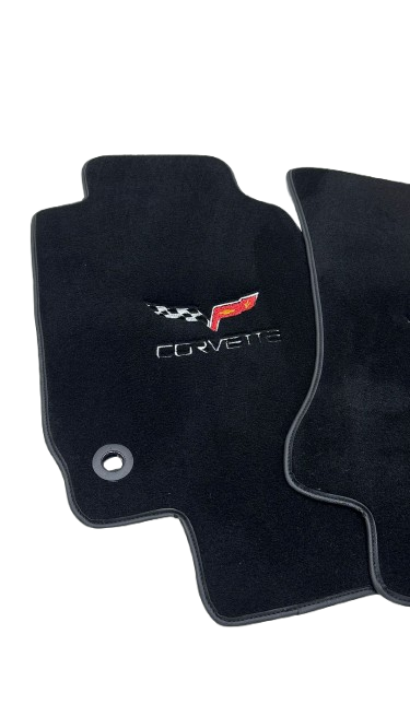 For Corvette C6 Model Carpet Car Floor Mats Custom fit for Corvette C6 Model Carpet Liner