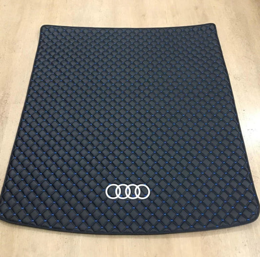 For All Audi Model Cargo Liner, Leather Trunk Mat