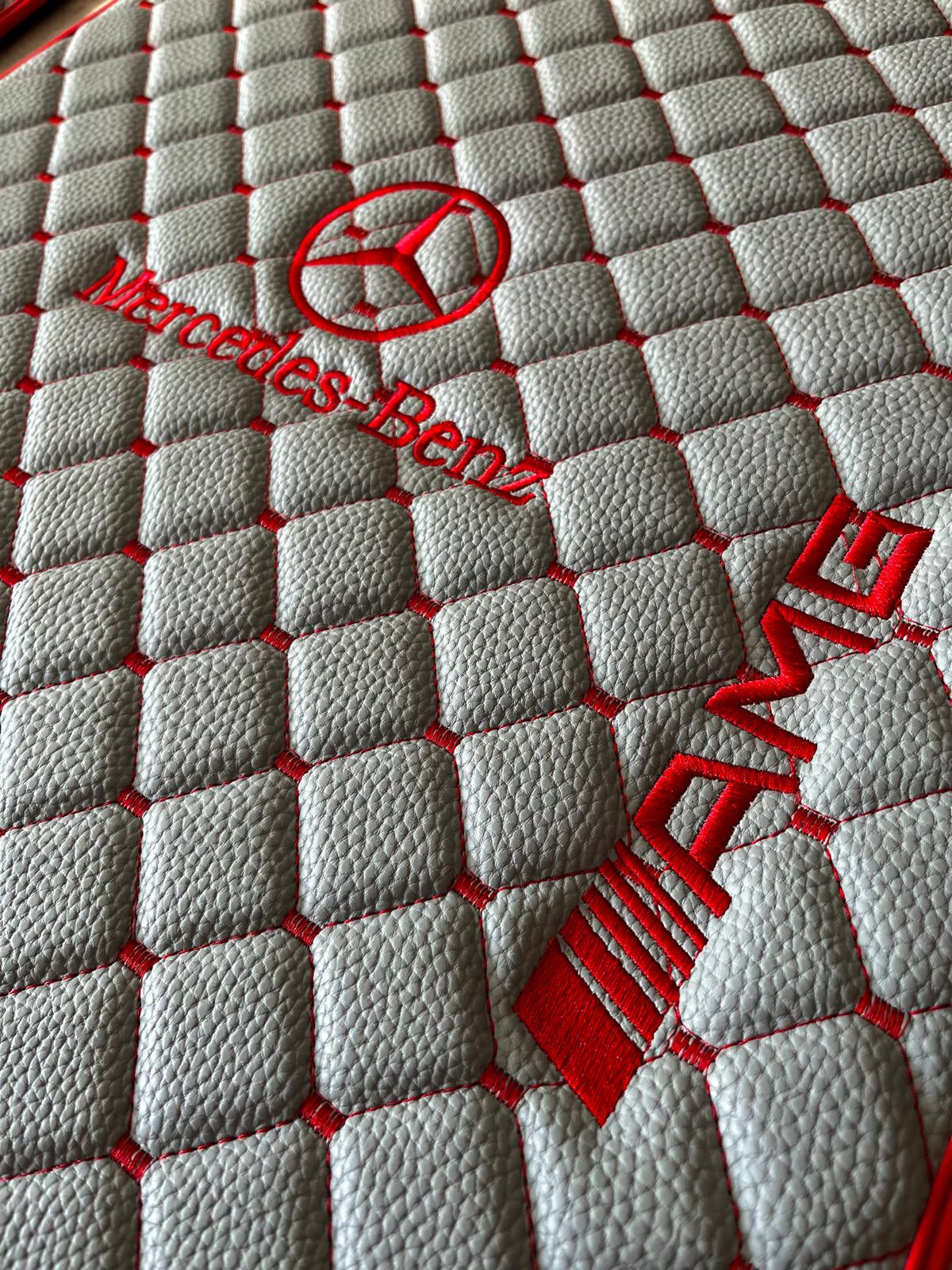 For Mercedes Benz and AMG Car Floor Mats Custom fit Leather for all Mercedes Benz AMG Model Waterproof Carpet Liner