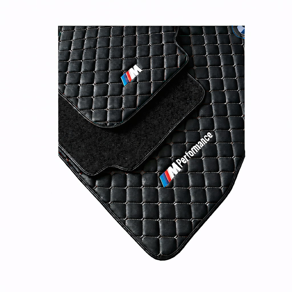 For BMW M Performance Car Floor Mats Custom fit Leather for all BMW M Performance Waterproof Carpet Liner