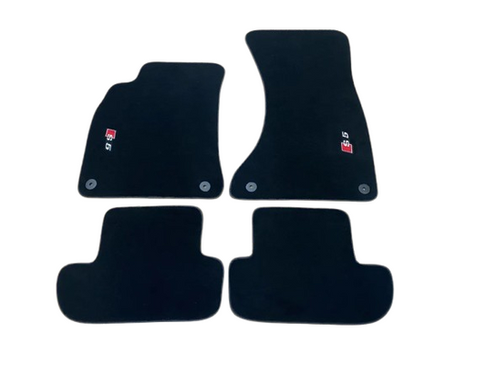 For all Audi S5 Carpet Car Floor Mats Custom fit for all Audi S5 Model Carpet Liner