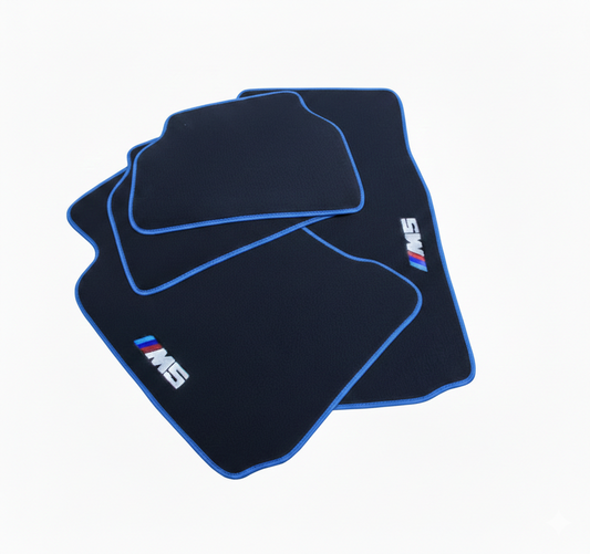 For All BMW M5 Model Carpet Car Floor Mats Custom fit for BMW Model M5 Design Carpet Liner