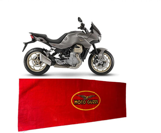 Moto Guzzi Premium Motorcycle Mat – Non-Slip, Soft & Durable (220x80 cm)