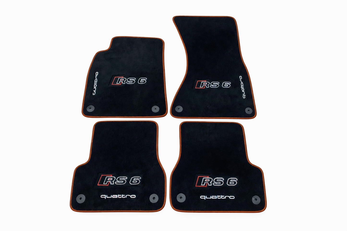 For all Audi RS6 Quattro Carpet Car Floor Mats Custom fit for all Audi RS6 Quattro  Model Carpet Liner