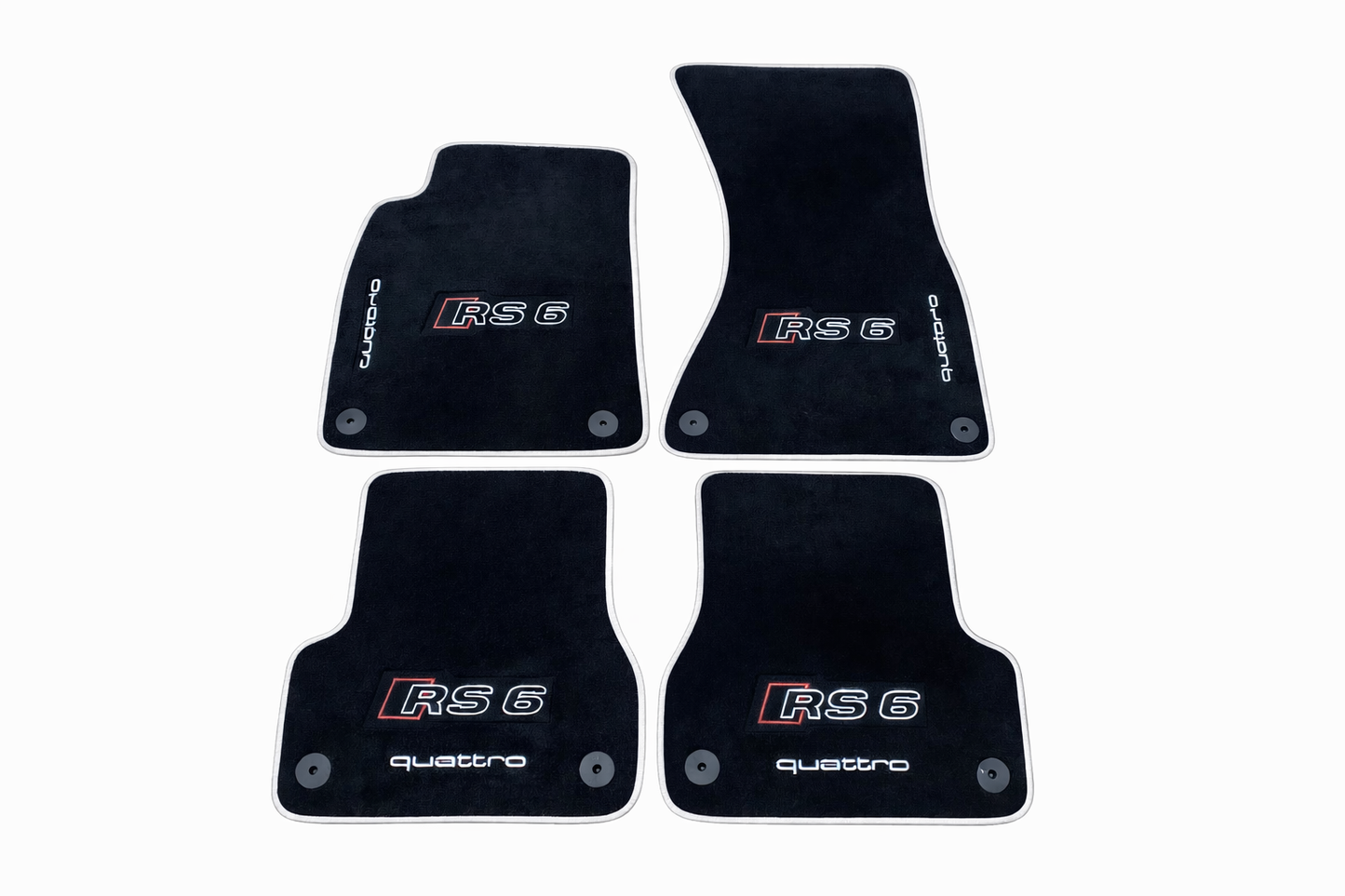 For all Audi RS6 Quattro Carpet Car Floor Mats Custom fit for all Audi RS6 Quattro  Model Carpet Liner