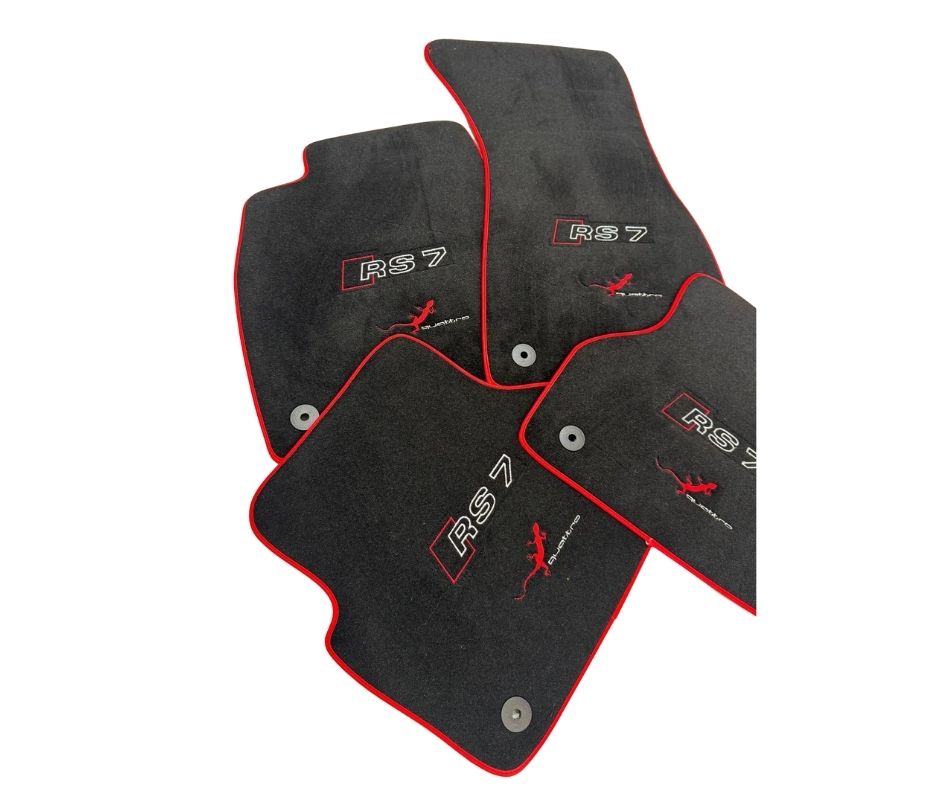 For all Audi RS7 Quattro Carpet Car Floor Mats for all RS7 Quattro Carpet Liner