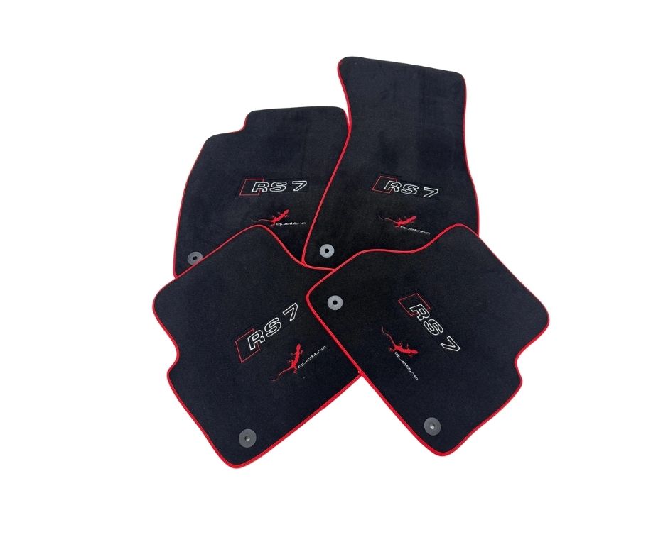 For all Audi RS7 Quattro Carpet Car Floor Mats for all RS7 Quattro Carpet Liner