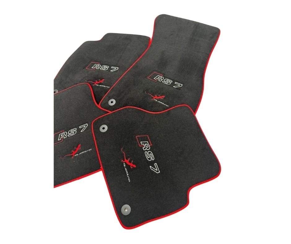 For all Audi RS7 Quattro Carpet Car Floor Mats for all RS7 Quattro Carpet Liner