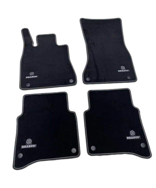 For all BRABUS Series Carpet Car Floor Mats